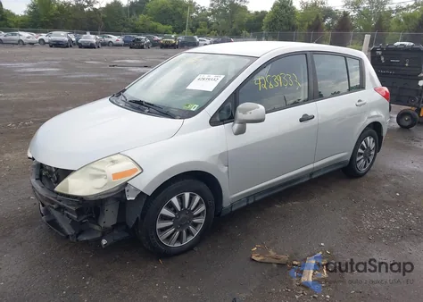 2008 Nissan Versa 1.8S z USA, uszkodzony, nr VIN 3N1BC13E68L409148